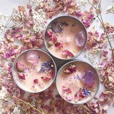 Wildflower Crystal Candles – Rocky's Crystals & Minerals